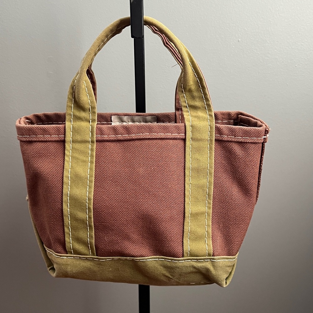 L.L. Bean Brown and Tan Tote Bag